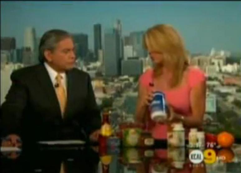 Celebrity nutrition expert gives L.A. TV audiences a great tip for gut health
