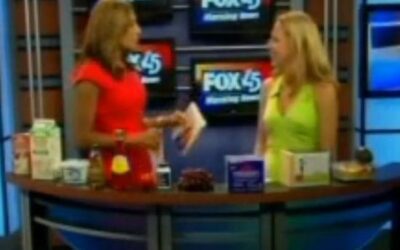Nutrition expert and author helps Baltimore TV viewers stick with their