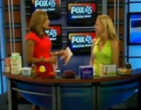 Nutrition expert and author helps Baltimore TV viewers stick with their help