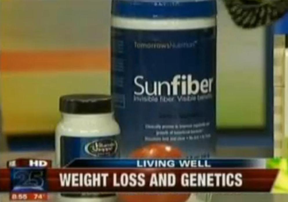 Nutrition expert tells TV viewers why she likes Sunfiber