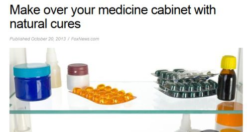 FoxNews.com lists Sunfiber as a must-have for a natural medicine cabinet