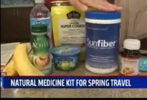 Does traveling give you digestive issues? Pharmacist reveals why Sunfiber is an easy solution during Fox TV news interview.