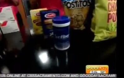CBS viewers learn the benefits of fiber after a summer of indulging