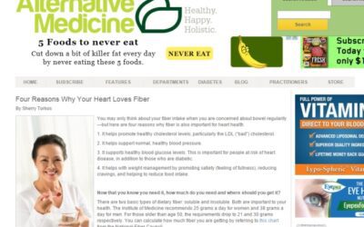 Health magazines list health benefits of fiber (some may surprise you)