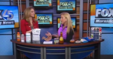 Top nutritionist gives Fox news viewers a fiber-rich smoothie recipe