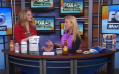 Top nutritionist gives Fox news viewers a fiber-rich smoothie recipe