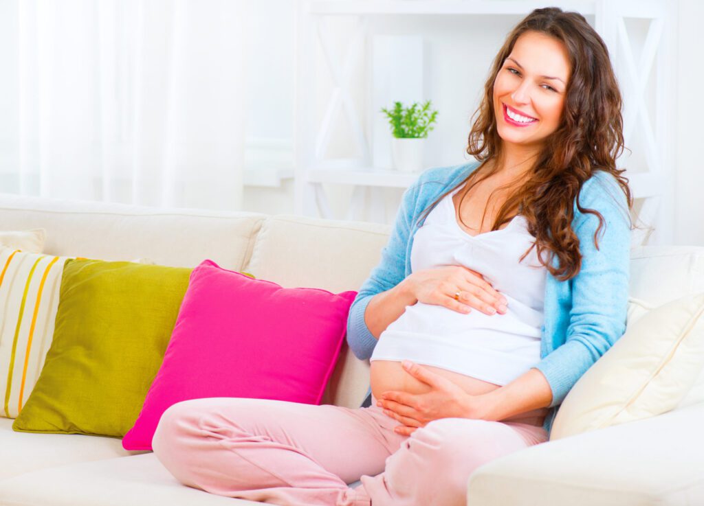 Constipated and pregnant? Here’s a natural way to find relief. with Sunfiber
