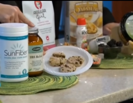 Sherry Torkos’ high-fiber, gluten-free chocolate chip cookies Sunfiber gluten-free chocolate chip cookies