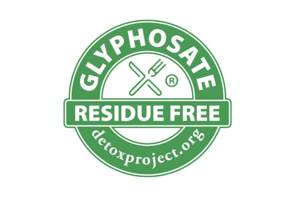 Certified Glyphosate Free