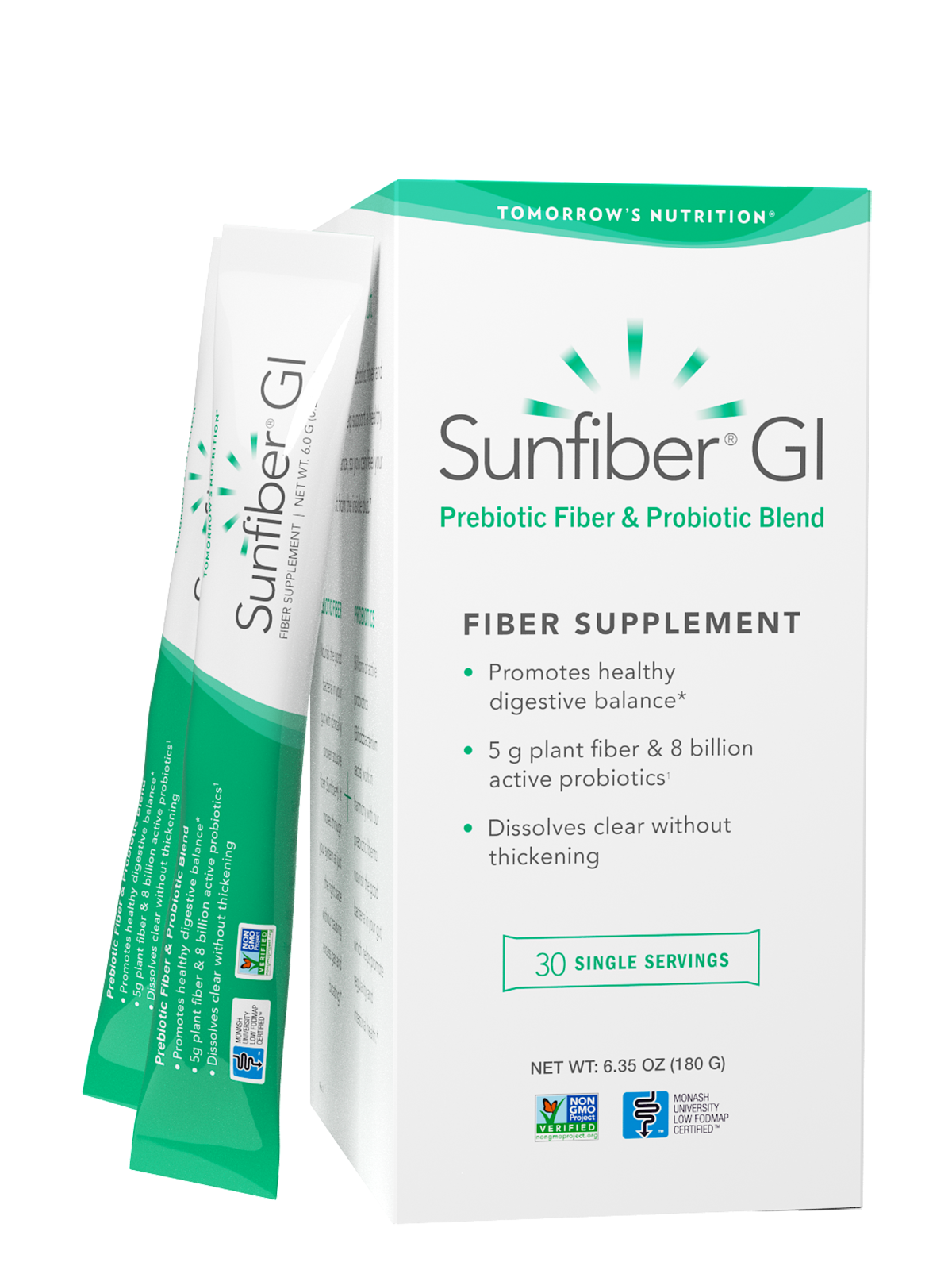 Sunfiber GI Prebiotic Fiber & Probiotic Blend