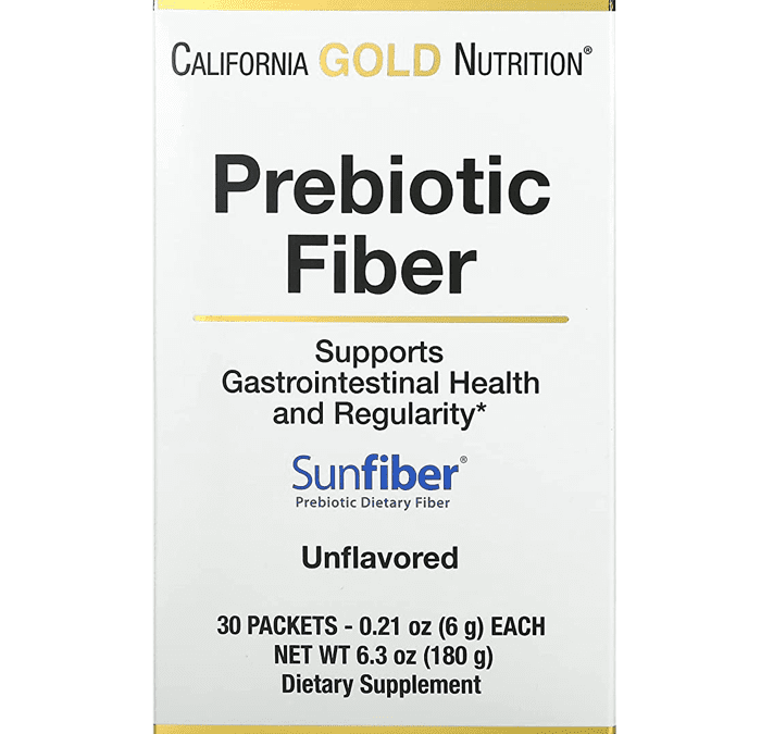 California Gold Nutrition Prebiotic Fiber