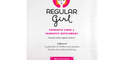 Regular Girl  On-The-Go Prebiotic Fiber & Probiotic Blend