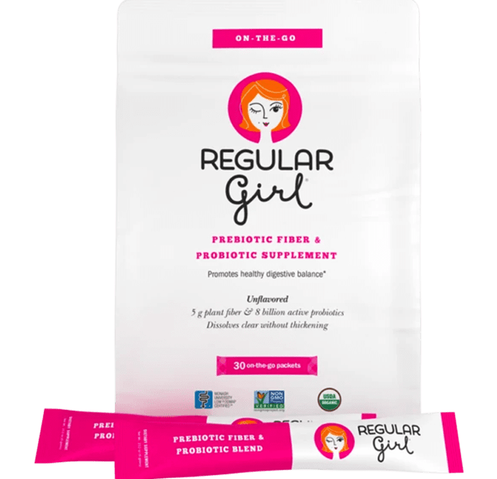Regular Girl  On-The-Go Prebiotic Fiber & Probiotic Blend